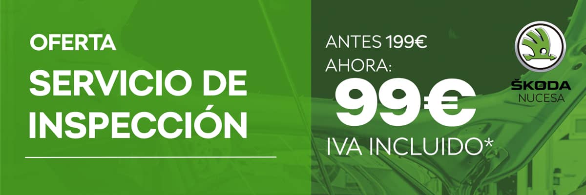 ¡AHÓRRATE UN 50% EN LA INSPECCIÓN DE INVIERNO DE TU ŠKODA!